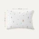 Circus 100% Organic Cotton Baby Pillowcase 35 x 45 cm
