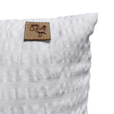 Waffle Poplin Grey 100% Organic Cotton Baby Pillowcase 35 x 45 cm