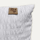 Waffle Poplin Grey 100% Organic Cotton Pillowcase Grey 50 x 70 cm
