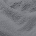 Waffle Poplin Smoke Grey 100% Organic Cotton Kids Pillowcase 50 x 70 cm