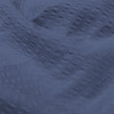 Waffle Poplin Navy Blue 100% Organic Cotton Baby Pillowcase 35 x 45 cm
