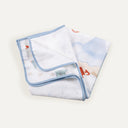 Boubou %100 Organik Pamuk Çift Taraflı Biyeli Müslin Battaniye 90 x 120 cm