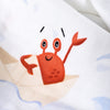 Boubou doppelseitige Musselindecke aus 100 % Bio-Baumwolle