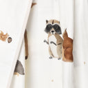 Forest Amigos %100 Organik Pamuk Çift Taraflı Biyeli Müslin Battaniye 90 x 120 cm