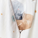 Happy Tony %100 Organik Pamuk Çift Taraflı Biyeli Müslin Battaniye 90 x 120 cm