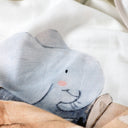 Happy Tony %100 Organik Pamuk Çift Taraflı Biyeli Müslin Battaniye 90 x 120 cm