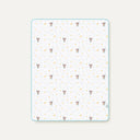 Koko %100 Organik Pamuk Çift Taraflı Biyeli Müslin Battaniye 90 x 120 cm