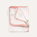 Loulou %100 Organik Pamuk Çift Taraflı Biyeli Müslin Battaniye 90 x 120 cm