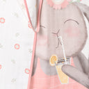 Loulou %100 Organik Pamuk Çift Taraflı Biyeli Müslin Battaniye 90 x 120 cm