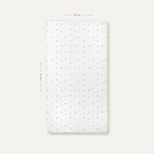 Dino Saten Fitted Çarşaf 80x140 cm