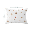 Forest Amigos 100% Organic Cotton Baby Pillowcase 35 x 45 cm