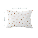 Forest Amigos 100% Organic Cotton Kids Pillowcase 50 x 70 cm