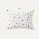 Forest Amigos 100% Organic Cotton Kids Pillowcase 50 x 70 cm