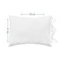 Gofre Bebek Lastikli Çarşaf Seti Beyaz 100 x 200cm