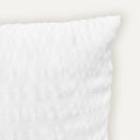 Waffle White 100% Organic Cotton Kids' Fitted Sheet Set 100 x 200 cm