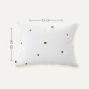 Happy Bee 100% Organic Cotton Baby Pillowcase 35 x 45 cm