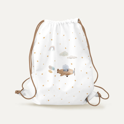 Happy Tony %100 Organik Pamuk Bez Bebek & Çocuk Çantası