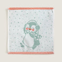 Pingu Mint 100% Organic Cotton Hand Towel 30 x 30 cm