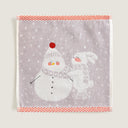 Snow Lilac 100% Organic Cotton Hand Towel 30 x 30 cm