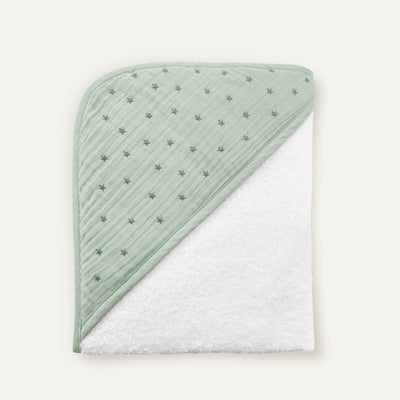 100% Organic Cotton Embroidered Hug Towel