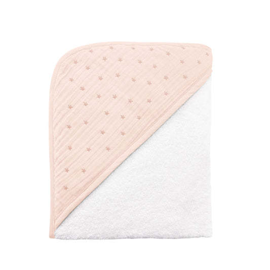 100% Organik Pamuk- Nakışlı Sarılma Havlusu