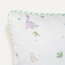 Dino Dolgulu Biyeli Bebek Kırlent