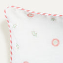 Loulou %100 Organik Pamuk Dolgulu Biyeli Bebek Kırlent