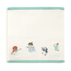 Uni %100 Organik Pamuk İlk Havlum - 30x30cm -Mint Biyeli