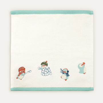 Uni %100 Organik Pamuk İlk Havlum Mint Biyeli 30x30 cm