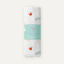 Boubou %100 Organik Pamuk Yıkanmış Müslin Örtü 115 x 115 cm