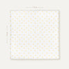 Soleil 100% Organic Cotton Washed Muslin Blanket - 115x115 cm