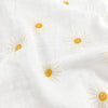 Soleil 100% Organic Cotton Washed Muslin Blanket - 115x115 cm