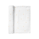 Stars Big & Bold %100 Organik Pamuk Yıkanmış Müslin Örtü 115 x 115 cm