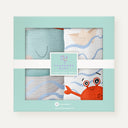 Boubou %100 Organik Pamuk Müslin 2'li Örtü Seti 90 x 90 cm