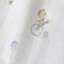 Circus %100 Organik Pamuk Müslin 2'li Örtü Seti 90 x 90 cm