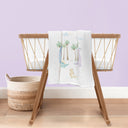 Dino 100% Organic Cotton Muslin 2-Piece Cover Set 90 x 90 cm