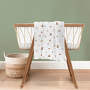 Forest Amigos %100 Organik Pamuk Müslin 2'li Örtü Seti 90 x 90 cm