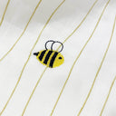 Happy Bee Nakışlı %100 Organik Pamuk 2'li Müslin Örtü Seti 90 x 90 cm