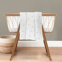 Happy Bee Nakışlı Müslin 2'li Örtü Seti