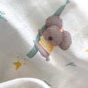 Koko %100 Organik Pamuk Müslin 2'li Örtü Seti 90 x 90 cm