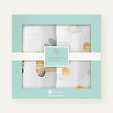 Loco Voyage %100 Organik Pamuk Müslin 2'li Örtü Seti 90 x 90 cm