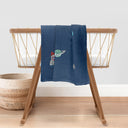 Space Planet 100% Organic Cotton Muslin 2-Piece Cover Set 90 x 90 cm