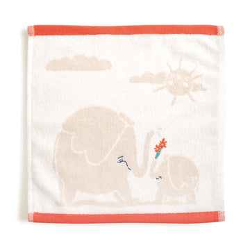 Oli %100 Organik Pamuk Nakışlı İlk Havlum - 30x30cm