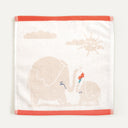 Oli Embroidered 100% Organic Cotton Hand Towel 30 x 30 cm