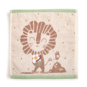 Simba %100 Organik Pamuk Nakışlı İlk Havlum - 30x30cm