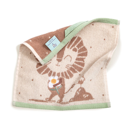 Simba %100 Organik Pamuk Nakışlı İlk Havlum - 30x30cm