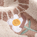 Simba Embroidered 100% Organic Cotton Hand Towel 30 x 30 cm