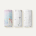 Astra %100 Organik Pamuk Müslin 3'lü Örtü Seti 70 x 70 cm