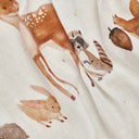 Forest Amigos %100 Organik Pamuk Müslin 3'lü Örtü Seti 70 x 70 cm