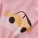 Happy Cars %100 Organik Pamuk  Müslin 3'lü Örtü Seti 70 x 70 cm